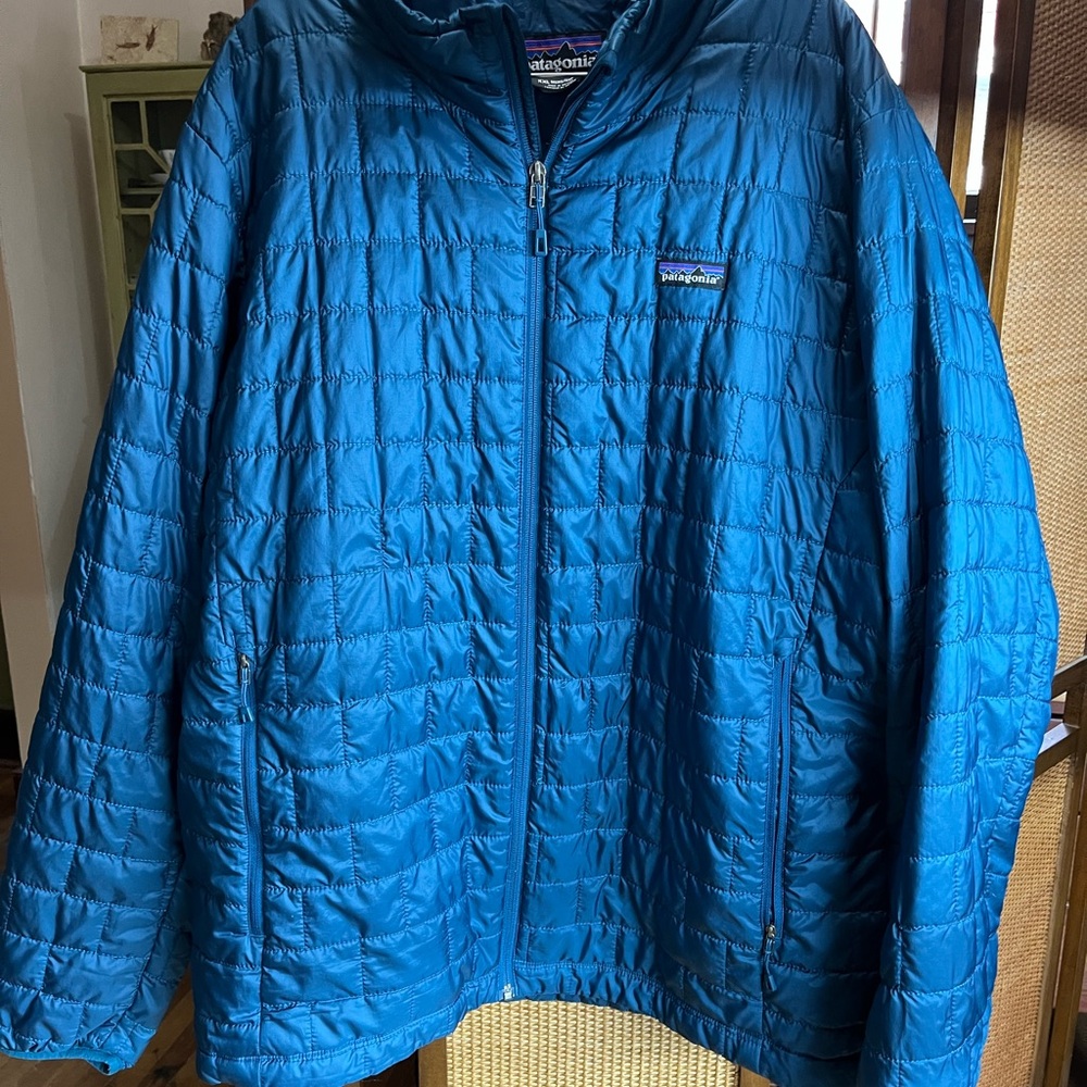 Patagonia Men's Nano Puff Lagoon Blue Jacket XXL
